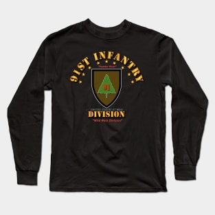 91st Infantry Division - Wild West Division Long Sleeve T-Shirt